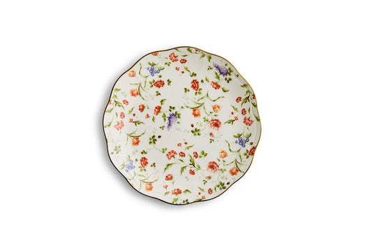 Ashleigh Floral Salad Plate - Used